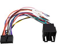 Mind 1 Piece 20 Pin To Iso Car Stereo Adapter Replacement Compatible With Din 21.5 Cm Screen Car Radio Harness Connector Adapters