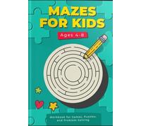 "Mind-Bending Maze Book: A Fun and Challenging Journey Through Intricate Puzzles: "Unleash Your Problem-Solving Skills with Over 30 Unique Mazes for All Ages"