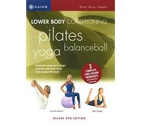 Gaiam - Conditionnement bas du corps - Yoga, Balanceball, Pilates - Import USA Zone 1