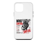 Mind Control Unplug Cyberpunk Dystopian Glitch Art Coque pour iPhone 12 Mini