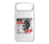Mind Control Unplug Cyberpunk Dystopian Glitch Art Coque pour iPhone Air