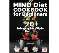 MIND Diet Cookbook for Beginners: Simple, Brain-Healthy Recipes and an Easy 28-Day Meal Plan for Better Cognitive Health