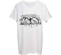 Mind Flayer Stranger Science Fiction Series T-shirt pour homme Motif dessin Blanc, Blanc., M