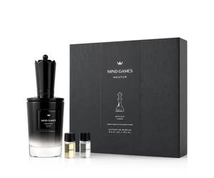 Mind Games Mentor Extrait de Parfum 100 ml + Amber 3 ml + Boya Oud 3 ml + mouillette