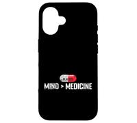 Mind Greater Medicine Placebo Coque pour iPhone 16
