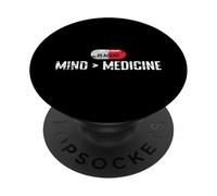 Mind Greater Medicine Placebo PopSockets PopGrip Adhésif