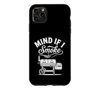 Mind If I Smoke BBQ Grill Fumoir Cadeau Amusant Coque pour iPhone 11 Pro Max