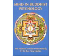 Mind in Buddhist Psychology