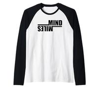 Mind Over Miles Fun Running Runner Marathon Meme Manche Raglan