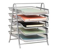 Mind Reader 5tpaper-blk 5 étages, Argent (AthensSilver)