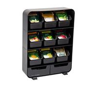 Mind Reader "Baggy" Support de rangement pour sachets de thé Pour 180 sachets