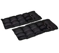 Mind Reader Ensemble de poids de poignet ergonomiques pour entraînement de force pour bras, pilates, aérobic, fitness à domicile, physiothérapie 1,8 kg, 1,81 kg, noir