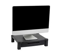 Mind Reader Harmonize Support réglable pour écran d'ordinateur Portable iMac avec tiroir Noir