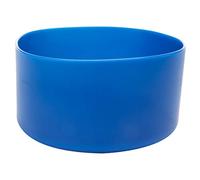 Mind Reader Hydro Manchon porte-gobelet en silicone pour bouteille d'eau, couvercle de fond antidérapant, 957-1,134 g, bleu