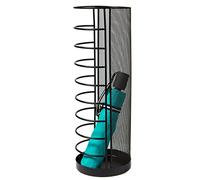 Mind Reader Network Collection - Porte-parapluie, organiseur d'entrée, bord et base solides renforcés, maille métallique, 14 x 14 x 40 cm (L x l x H), noir