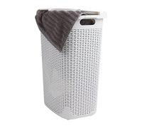 Mind Reader Panier à linge fin 60 l Blanc 60 l