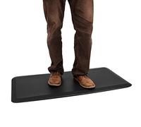 Mind Reader Tapis de Bureau Debout, imperméable, Caoutchouc, 51,4 cm de Haut, Noir, 100,3 x 51,6 x 2 cm (L x l x H)