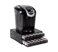 Mind Reader Tiroir de rangement pour dosettes de café, 72 capacités, noir