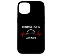 Mind Set of A Car Guy EKG Compteur de Vitesse Racing Guy Coque pour iPhone 13