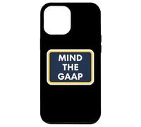 Mind The GAAP Funny Accountable Bookkeeper Accounting Pun Fun Coque pour iPhone 12 Pro Max