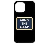 Mind The GAAP Funny Accountable Bookkeeper Accounting Pun Fun Coque pour iPhone 13 Pro Max