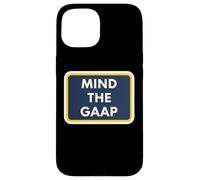 Mind The GAAP Funny Accountable Bookkeeper Accounting Pun Fun Coque pour iPhone 15
