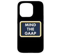 Mind The GAAP Funny Accountable Bookkeeper Accounting Pun Fun Coque pour iPhone 15 Pro
