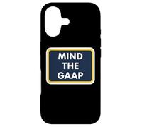 Mind The GAAP Funny Accountable Bookkeeper Accounting Pun Fun Coque pour iPhone 17