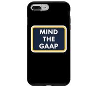 Mind The GAAP Funny Accountable Bookkeeper Accounting Pun Fun Coque pour iPhone 7 Plus/8 Plus