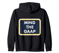 Mind The GAAP Funny Accountable Bookkeeper Accounting Pun Fun Sweat à Capuche