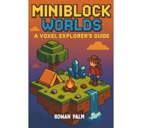 MindBlock Worlds - A Voxel Explorer's Guide: Coloring Book