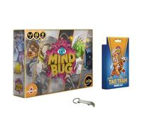 Mindbug Lot Jeu De Base + Extension Tag Team En Français | + 1 Décapsuleur - Jeu De Cartes Pour 2 Joueurs - 15 À 30 Min