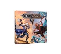 Mindclash Games Ironwood - Jeu de cartes tactiques asymétriques pour 1 à 2 joueurs | Stratégies spécifiques à une faction et cartes d'action multi-usages | Guerre fantastique hautement compétitive