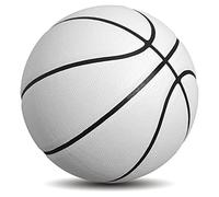 MINDCOLLISION Taille 1/3/4/5/6/7/9 sans logo de basket-ball, noir et blanc, peut être utilisé pour les autographes, clubs, entraînements, prix d'événement, blanc 1, n° 6