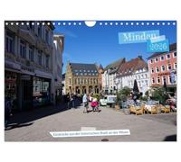 Minden - Eindrücke aus der historischen Stadt an der Weser (Wandkalender 2026 DIN A4 quer), CALVENDO Monatskalender: Wunderschöne fotografische Impressionen aus der Weserstadt Minden in Westfalen