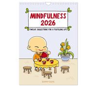 Mindfulness 2026 (Wall Calendar 2026 DIN A4 portrait), CALVENDO 12 Month Wall Calendar: Twelve suggestions for a fulfilling life