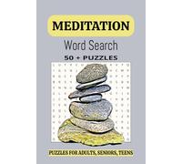 Mindfulness and Meditation Word Search Puzzle Book: Word Searches With Easy to Read Print about Mindfulness, Meditation, Zen, Calm and More|6 x9 ... Gift for Vacations, Holidays, and Free Times