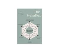 Mindfulness and Values Based Living Poster Psychological Flexibility Hexagon Chart Wall-Art Print for Office Decor(Unframed,08x12inch(20x30cm))
