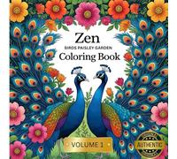 Mindfulness Coloring Book For Adults: For Mindful People | Feel the Zen With Stress Relieving Designs Birds Paisley Nature Art
