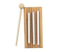 Mindfulness Trios Cloches à main avec instrument de percussion 3 tons pour enseignant, prière, yoga, cadeau de musique, carillon décoratif