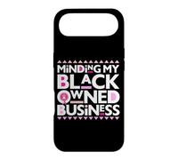 Minding My Own Black Business Support pour Le Cancer du Sein Rose Coque pour iPhone Air