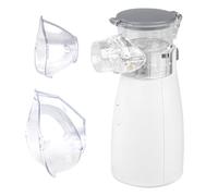 Mindmed Nébuliseur portable avec embout buccal et masque pour enfants et adultes, ultra silencieux, rechargeable