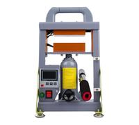 mindmed Presse à chaud hydraulique manuelle de 5 tonnes 600 W | Double plaques chauffantes Machine d'extraction de rosine haute efficacité pour l'extraction de résine pour l'extraction de l'huile