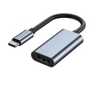 Mindorlen Adaptateur USB C vers HDMI, 4K, Plug and Play, pour ordinateur portable, tablette, smartphone, moniteur, téléviseur, projecteur