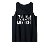 Mindset Positivity Art Inspirational Mind Motivational Citation Débardeur