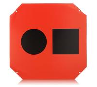 Mindsoft Drapeau de détresse en PVC de 91,4 cm pour une meilleure visibilité des sports nautiques Accessoire de sécurité pour bateau, randonnée, pêche, kayak, escalade, camping