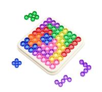 Mindspark Jigsaw Challenge - Casse-tête interactif, pièces de puzzle vibrantes avec un design unique, ensemble d'activités éducatives, exercices de logique, renforcement de la pensée critique pour les