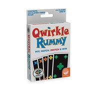 Mindware Qwirkle Rummy (Color-Blind-Friendly) - Jeu de cartes familial - À partir de 8 ans - 2 à 4 joueurs - Temps de jeu de 20 minutes