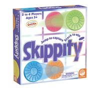 MindWare Skippity - Jump-and-capture board game for 2 to 4 players - Twist on ch