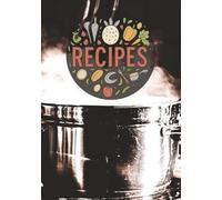 MindzCrafted Blank Recipe Book: A Beautiful Blank Cookbook to Organize and Preserve Your Favorite Recipes | 7 X 10, 100 pages